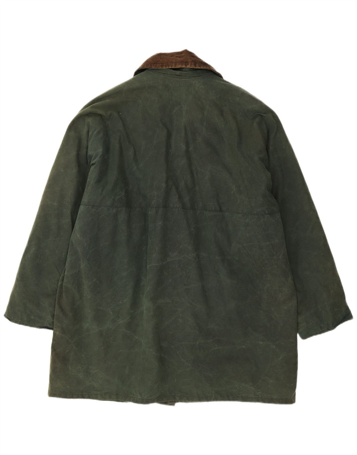 Jachetă pentru bărbați din bumbac ceruit Richmond Forest UK 42 XL verde