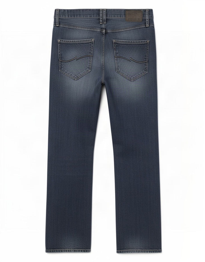 Blugi drepți pentru bărbați Jack & Jones W30 L31 albastru
