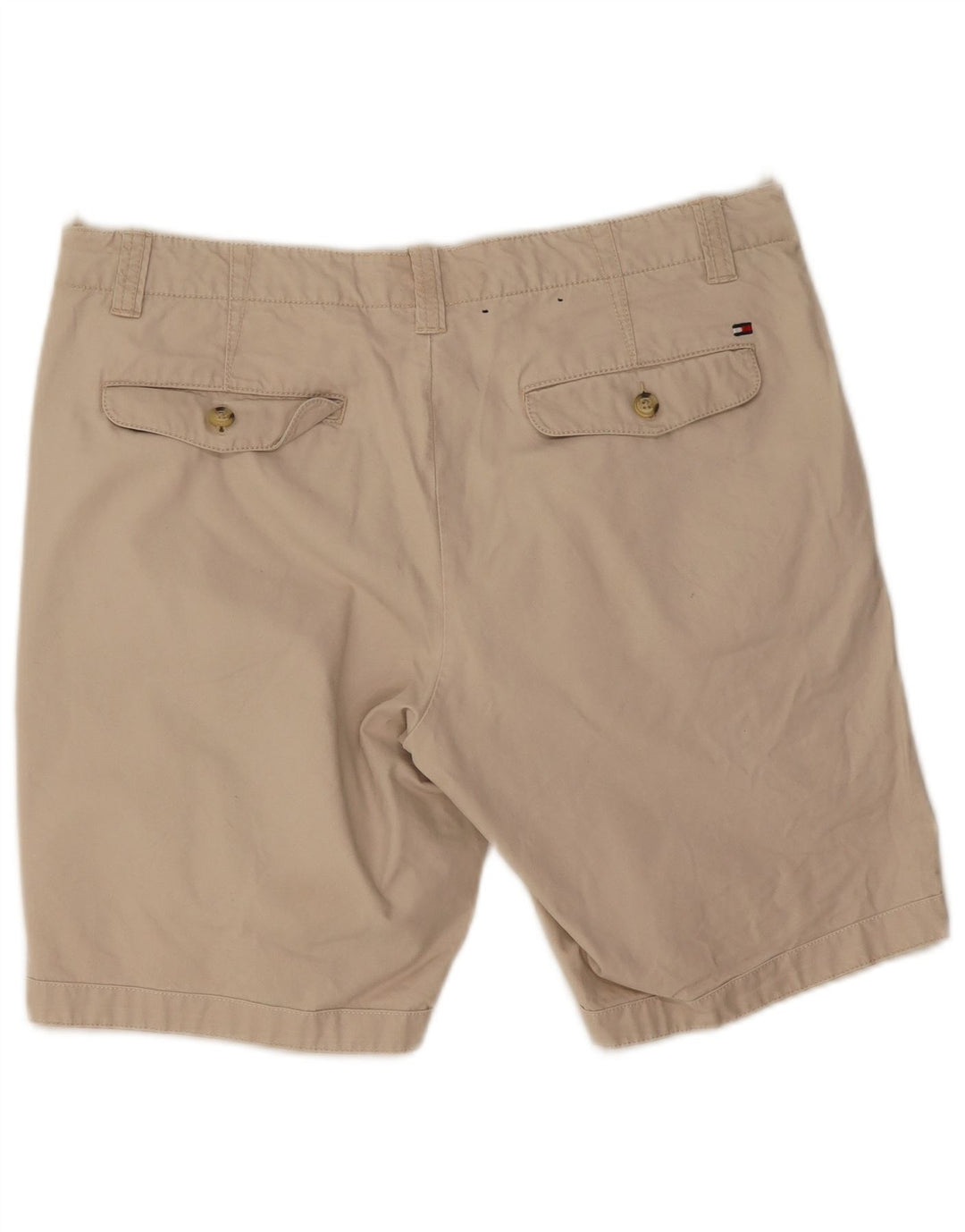 Pantaloni scurți chino Tommy Hilfiger pentru bărbați, cu tăiere obișnuită, W32 Bej mediu