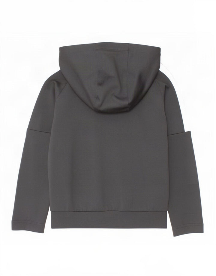 Pulover Nike pentru băieți, cu fermoar, 4-5 ani, mic, negru, poliester