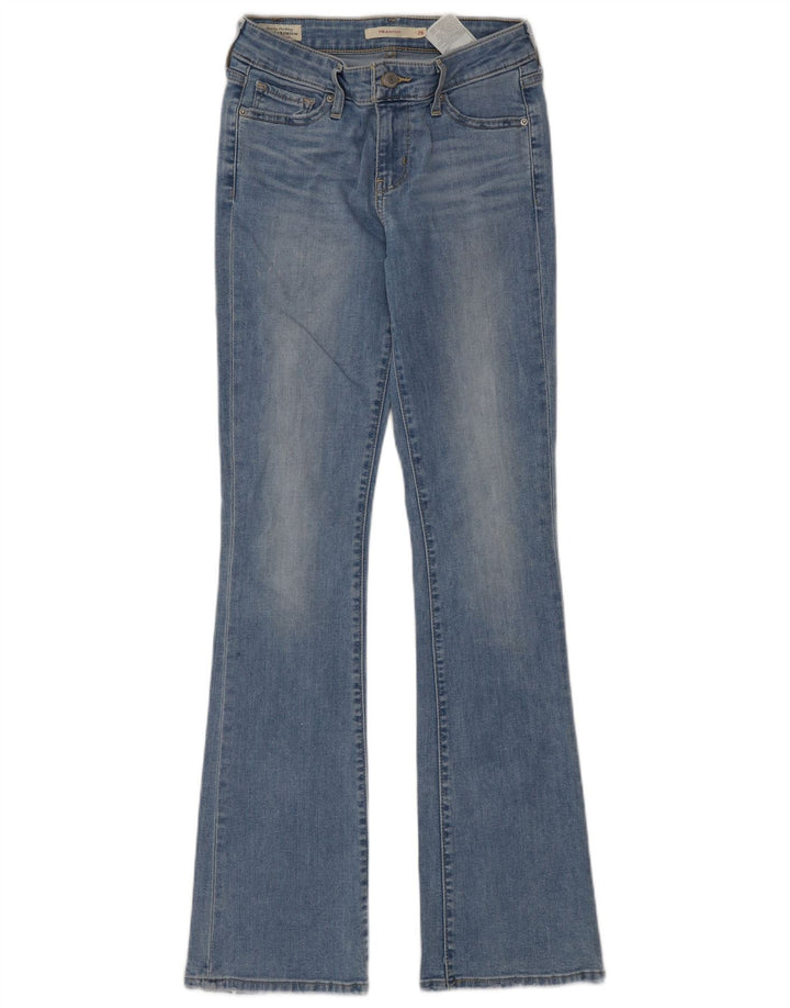 Blugi Levi's 715 Bootcut W26 L32 Bumbac albastru
