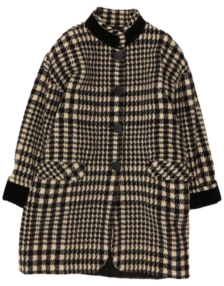 Palton superior pentru femei UK 18 XL Acetat negru din picior de gală