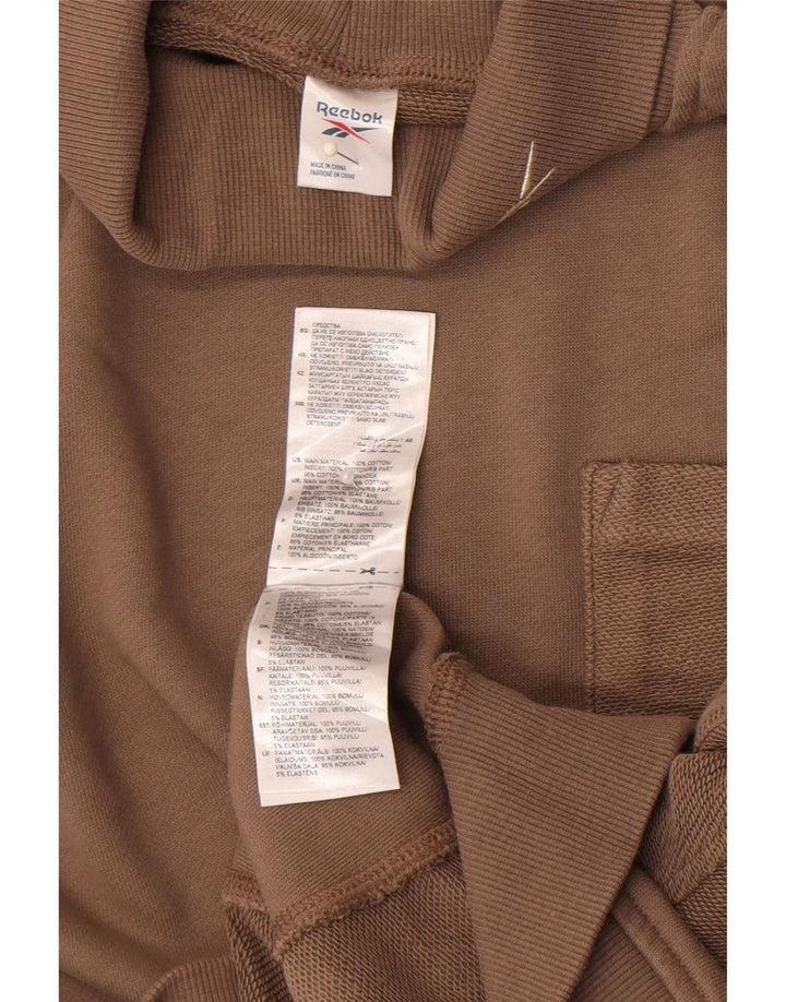 Pulover pentru femei Reebok cu gât rulat supradimensionat, Marea Britanie 16/18 Maro mare