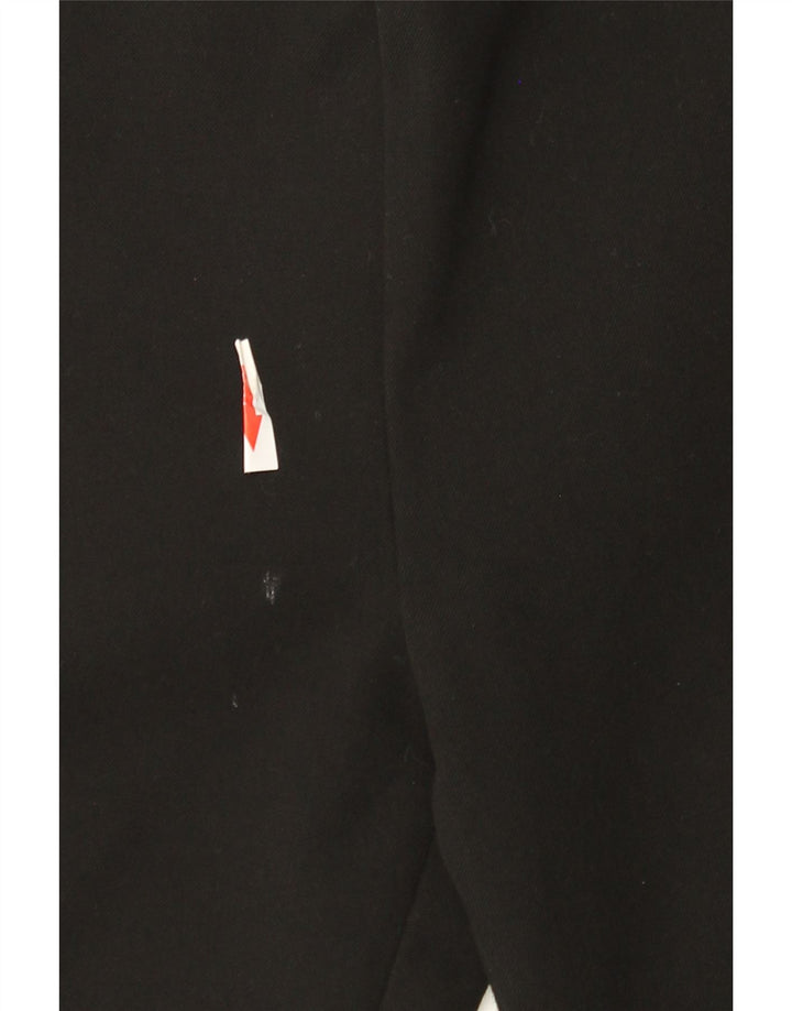 Pantaloni casual slim pentru femei Zara cu talie medie L28 L28 Poliester negru