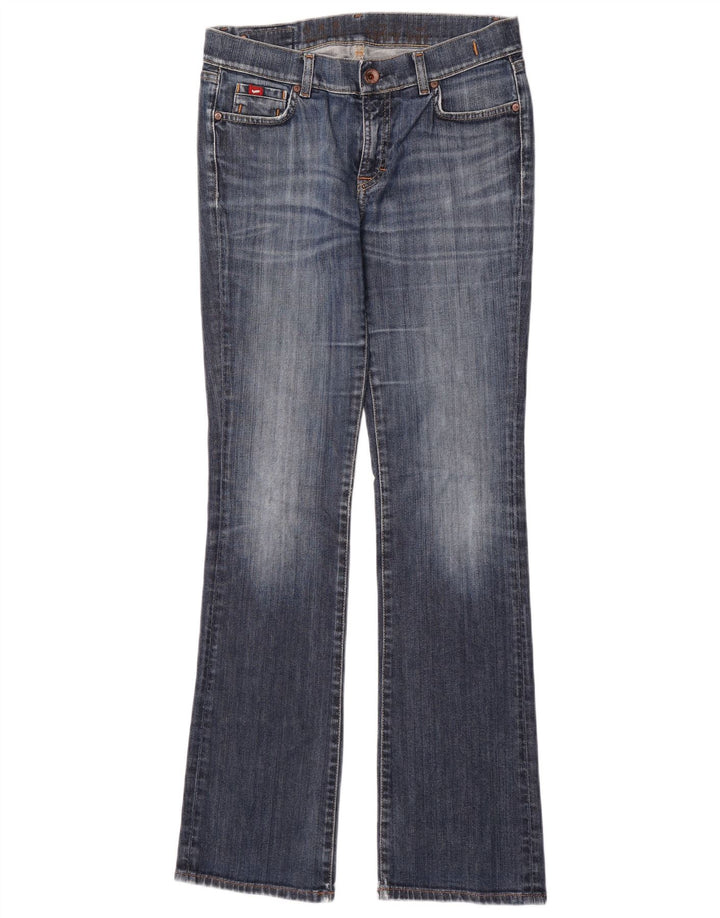 Blugi pentru dama Gas Bootcut W29 L34 Bumbac albastru