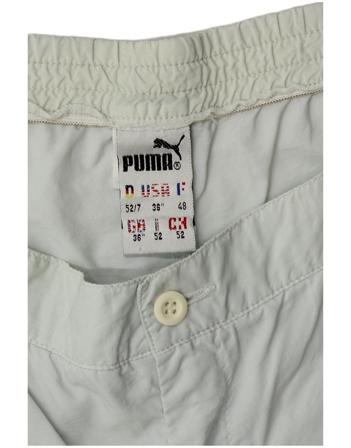 Pantaloni scurți Puma Pegged Chino W36 Large Blue Striped Poliamidă