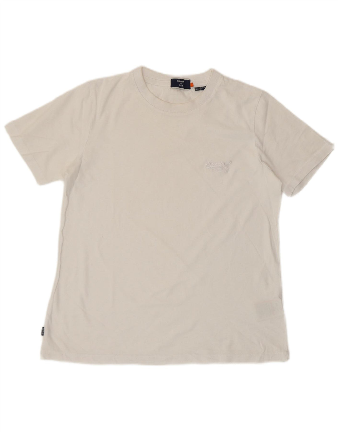 SUPERDRY Tricou pentru femei Top UK 8 Small White Bumbac