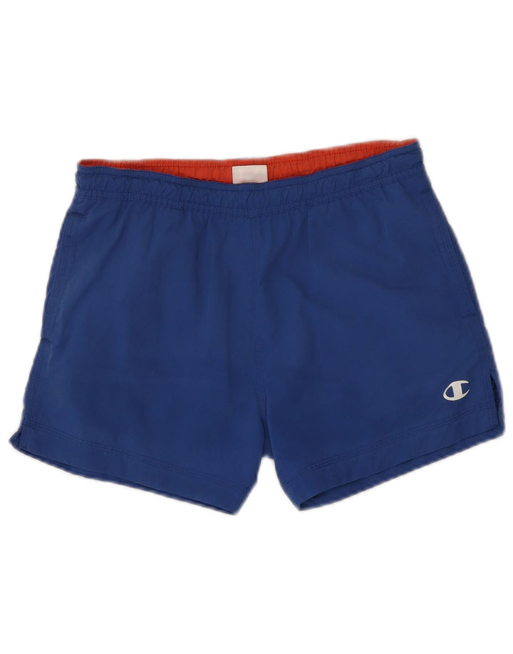 Pantaloni scurți de înot Champion pentru băieți 11-12 ani, mari, albastru