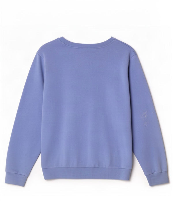 Pulover pentru damă Marks & Spencer pentru femei, UK 20 2XL, bumbac albastru