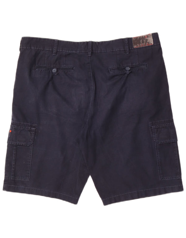 Pantaloni scurti cargo pentru bărbați Mistral IT 54 2XL W38 Bumbac bleumarin
