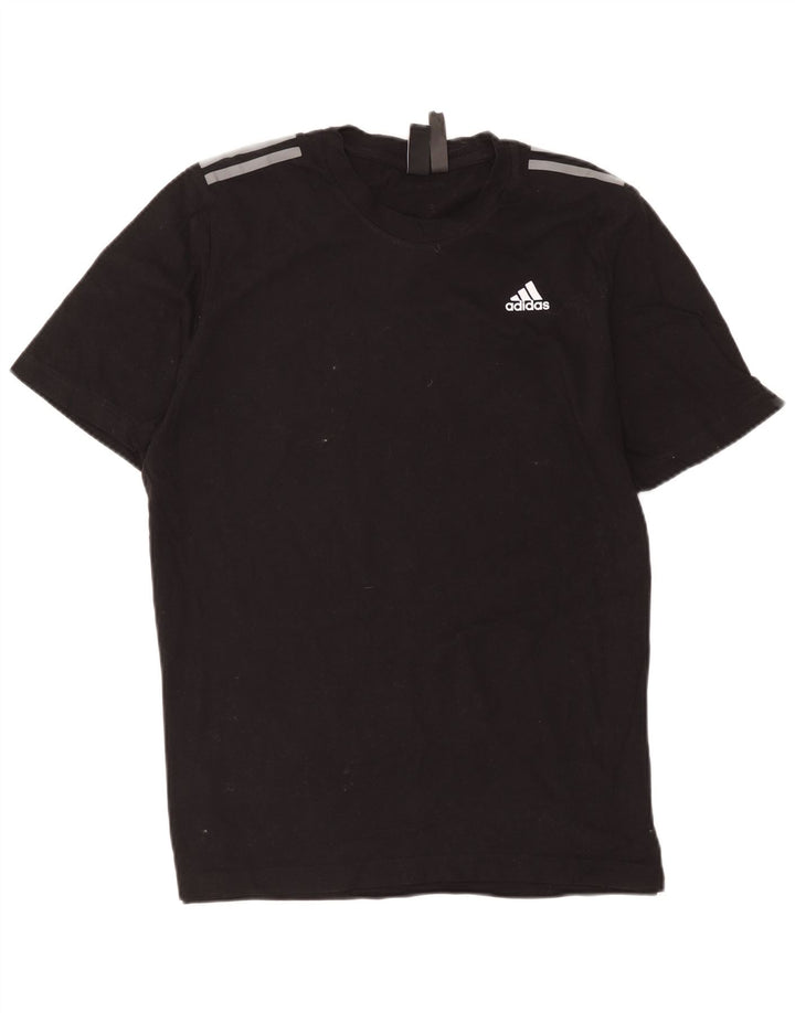 Tricou Bărbați Adidas Top Mediu Negru Bumbac