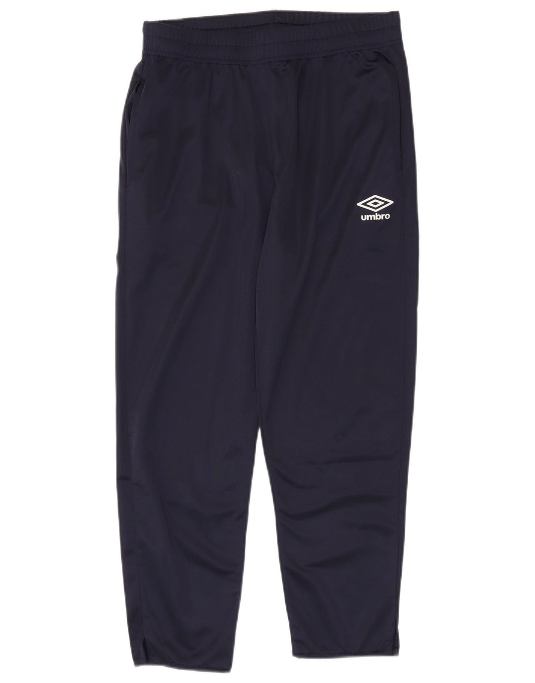 Pantaloni de trening Umbro pentru bărbați, poliester mediu bleumarin