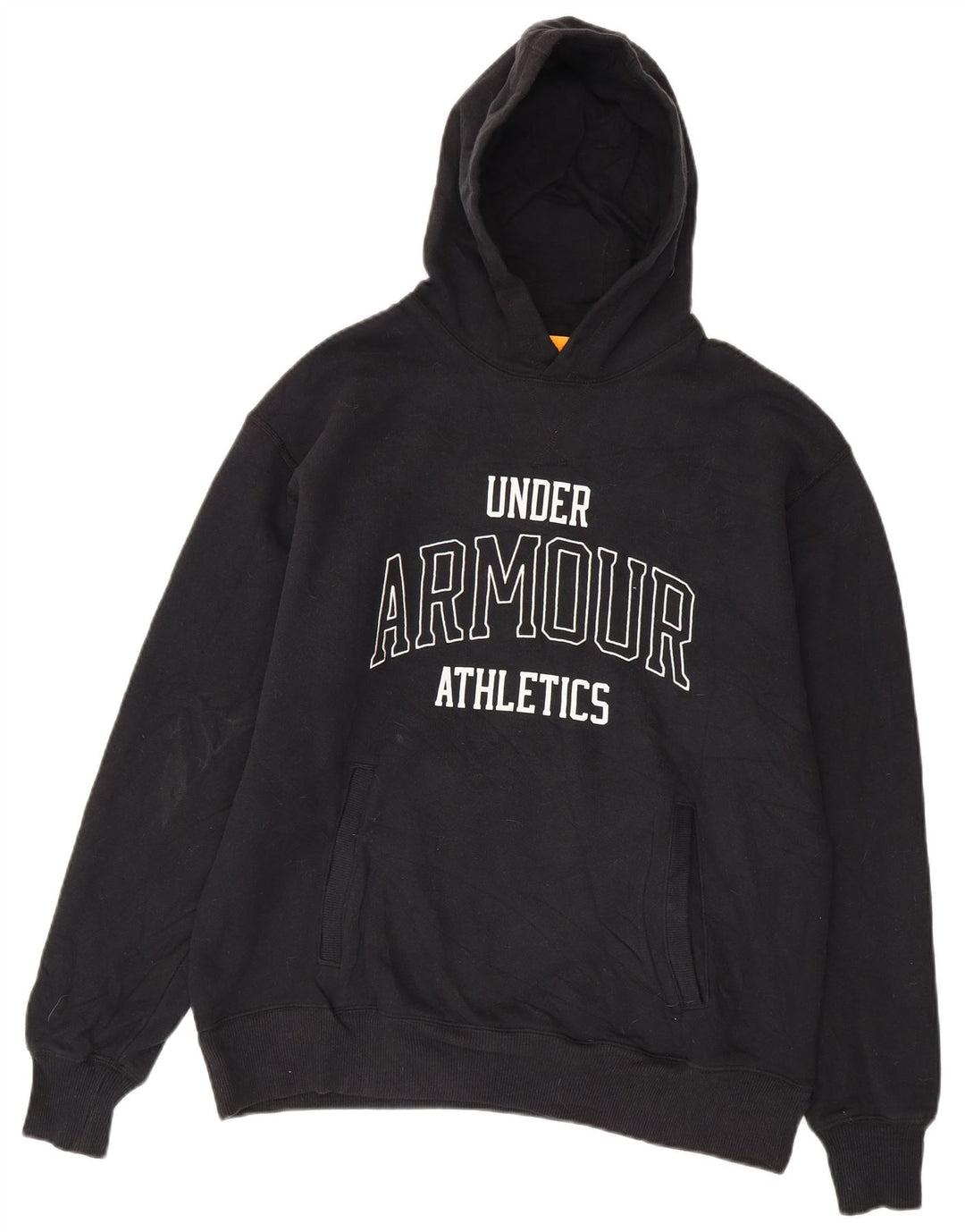 Pulover pentru bărbați Under Armour Graphic Hoodie, bumbac mediu negru