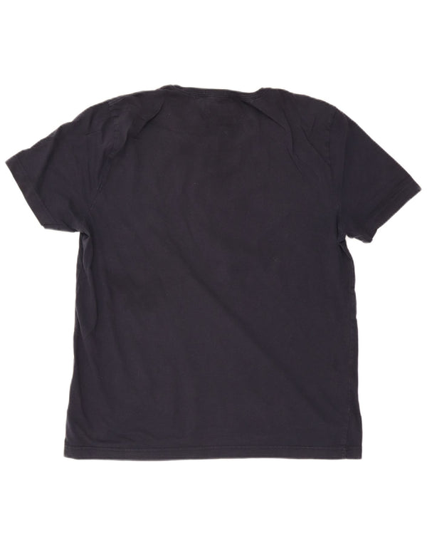 Tricou pentru bărbați Tommy Hilfiger Top 2XL bumbac bleumarin