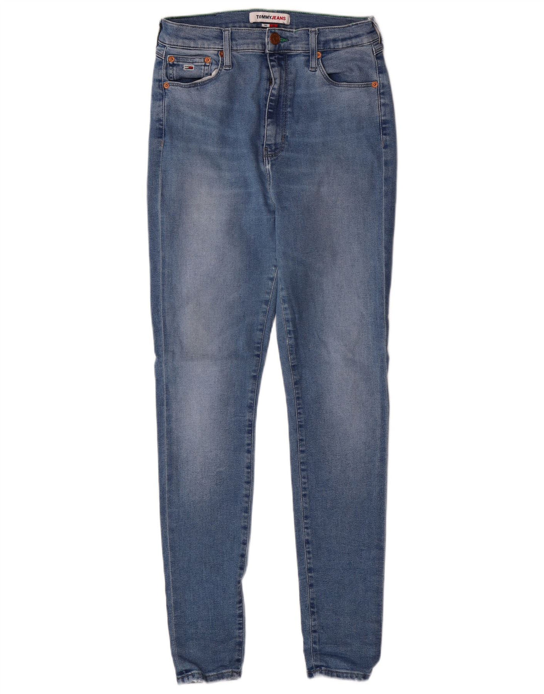 Blugi skinny pentru femei TOMMY HILFIGER L30 L30 Bumbac albastru
