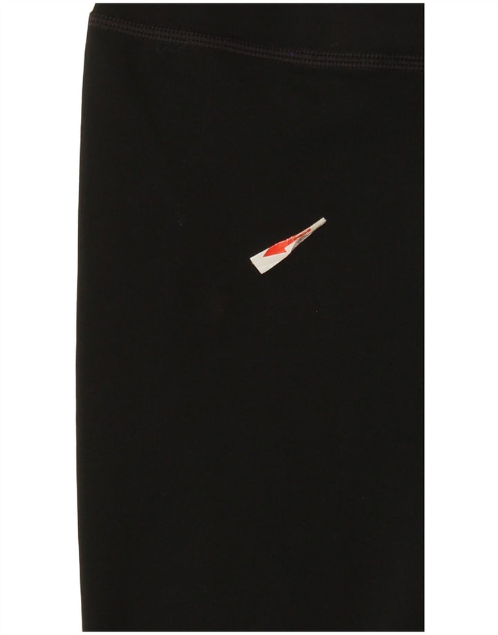 Leggings Capri Nike pentru femei UK 4 XS poliester negru