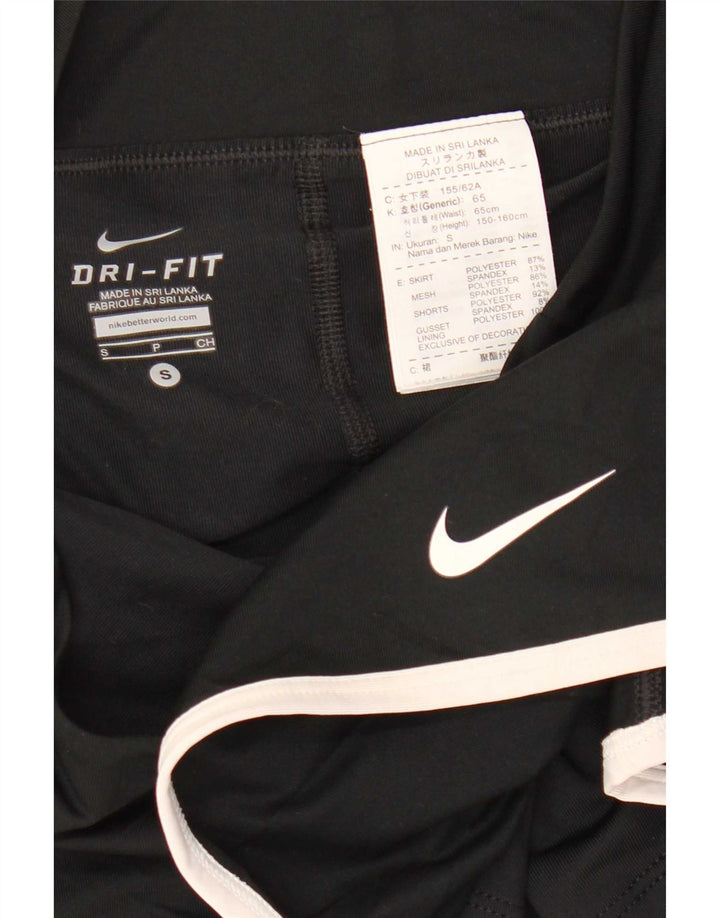 Skort Nike Dri Fit pentru femei UK 10 Small, negru, poliester