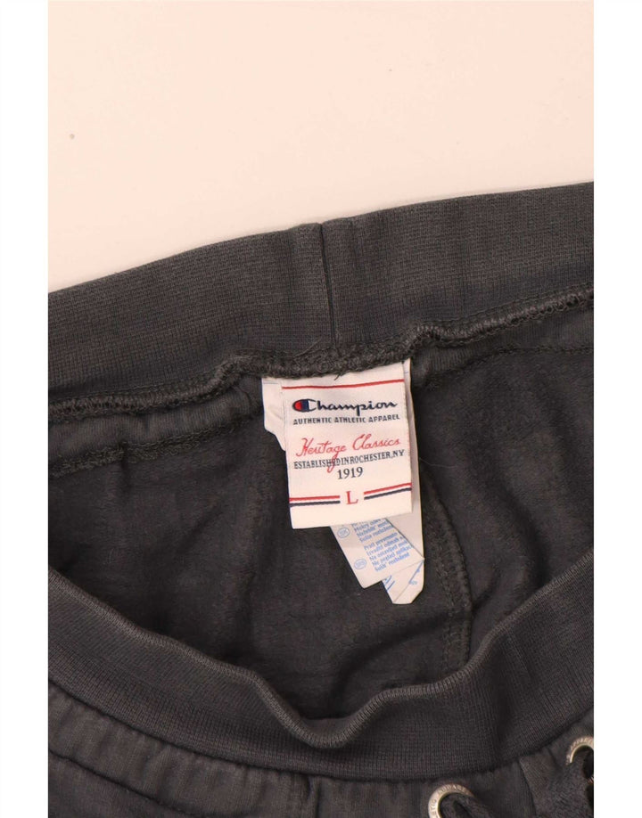 Pantaloni de trening pentru bărbați Champion Pantaloni de jogging, mari, gri, bumbac