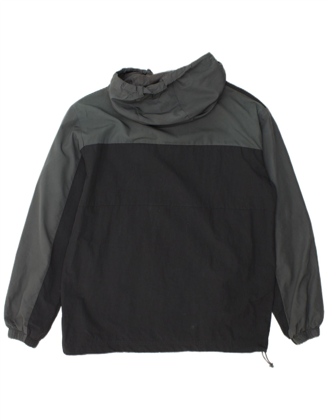 Jachetă de ploaie cu glugă Adidas pentru bărbați Marea Britanie 38, gri mediu, nailon color bloc
