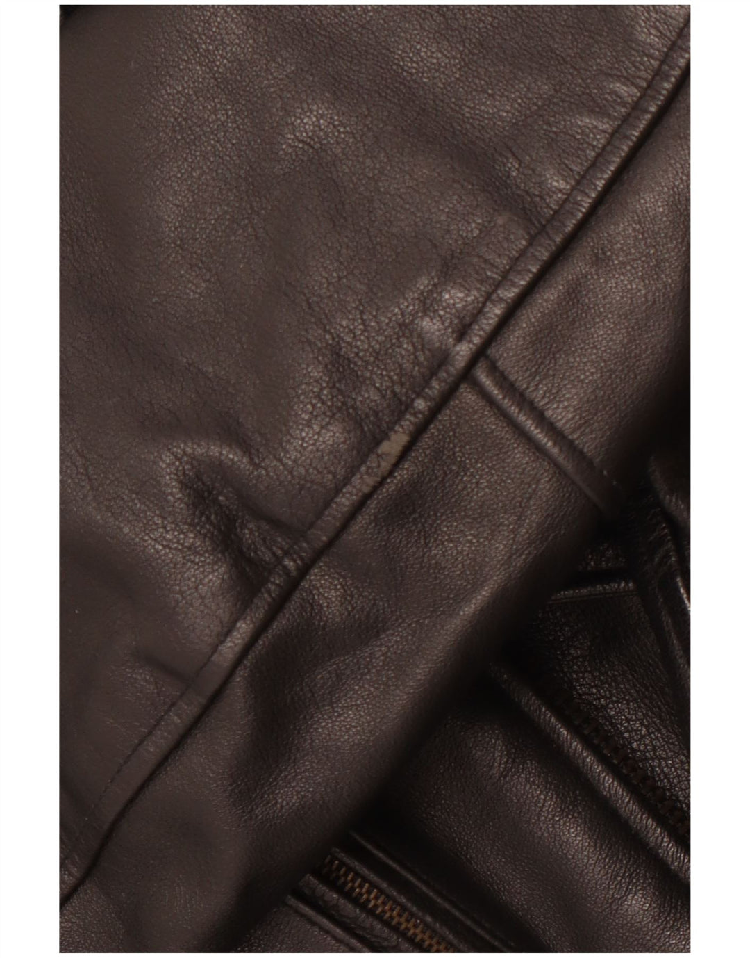 Jachetă motociclist din piele pentru bărbați VINTAGE UK 36 Small Black