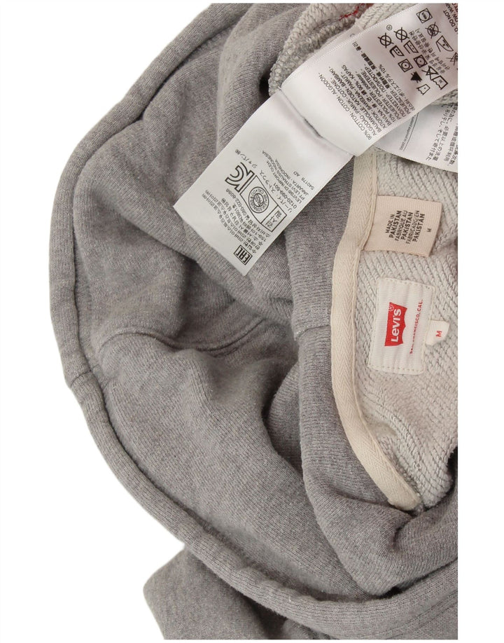 Jumper LEVI'S pentru damă, cu grafică, UK 14, bumbac, gri mediu