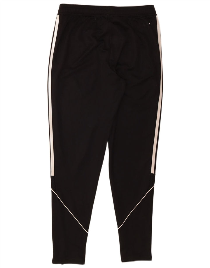 Pantaloni de trening Adidas pentru bărbați, cu formă regulată, poliester mediu negru