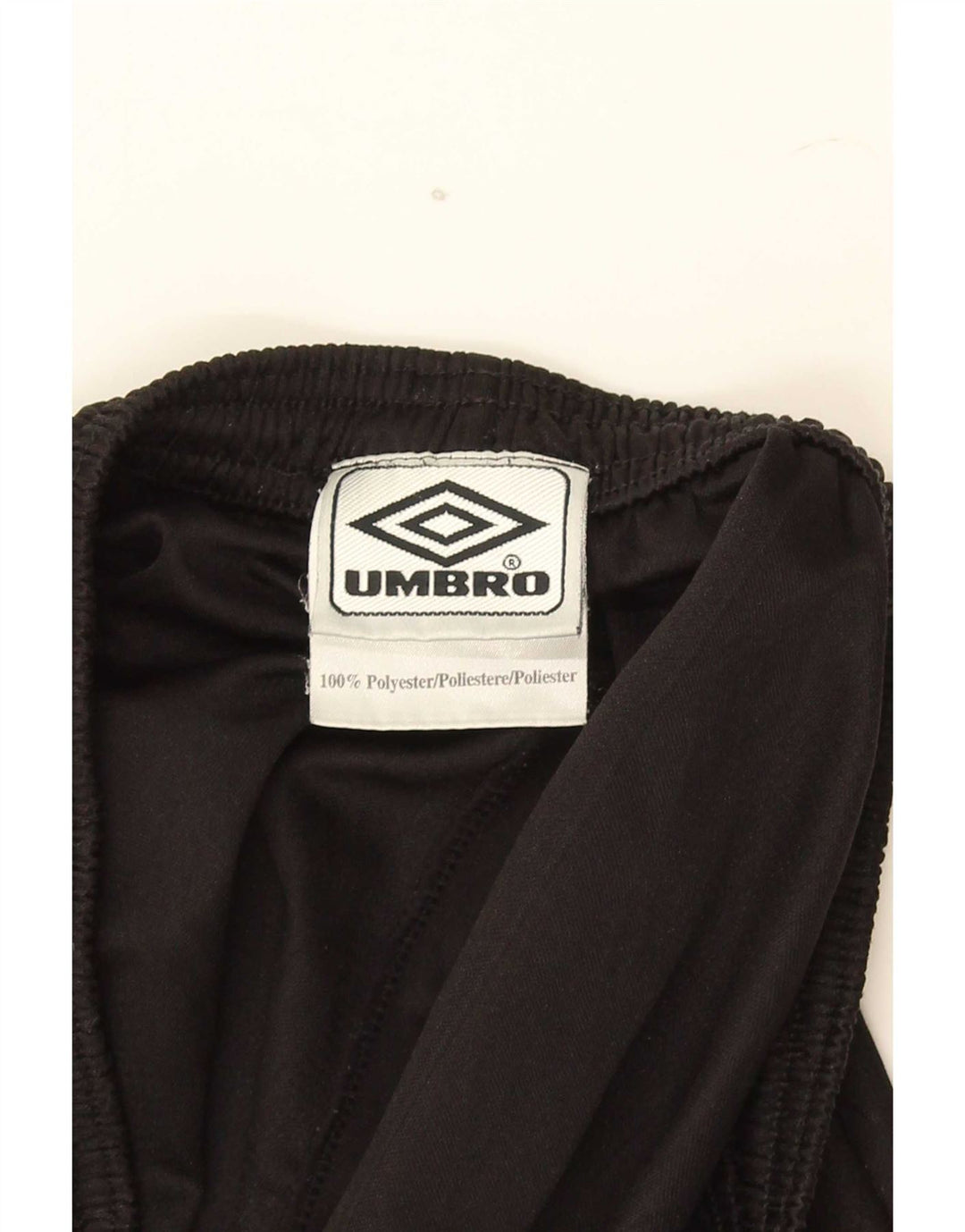 Pantaloni scurți sport Umbro pentru bărbați, mari, negru, poliester