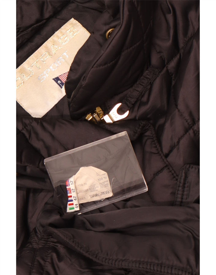 Jachetă căptușită pentru femei Outrage UK 12 Poliester mediu negru