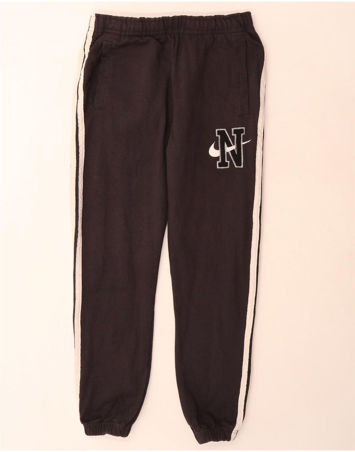 Pantaloni de trening grafic Nike pentru bărbați Pantaloni de jogging, medii, negru, color block