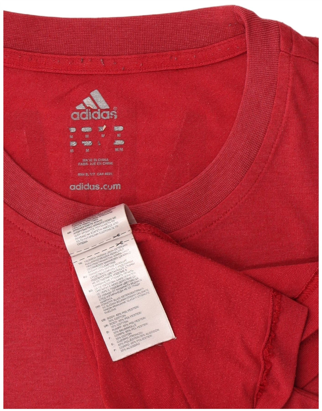 Tricou cu grafică Adidas pentru bărbați Miami Top Medium Burgundy Poliester