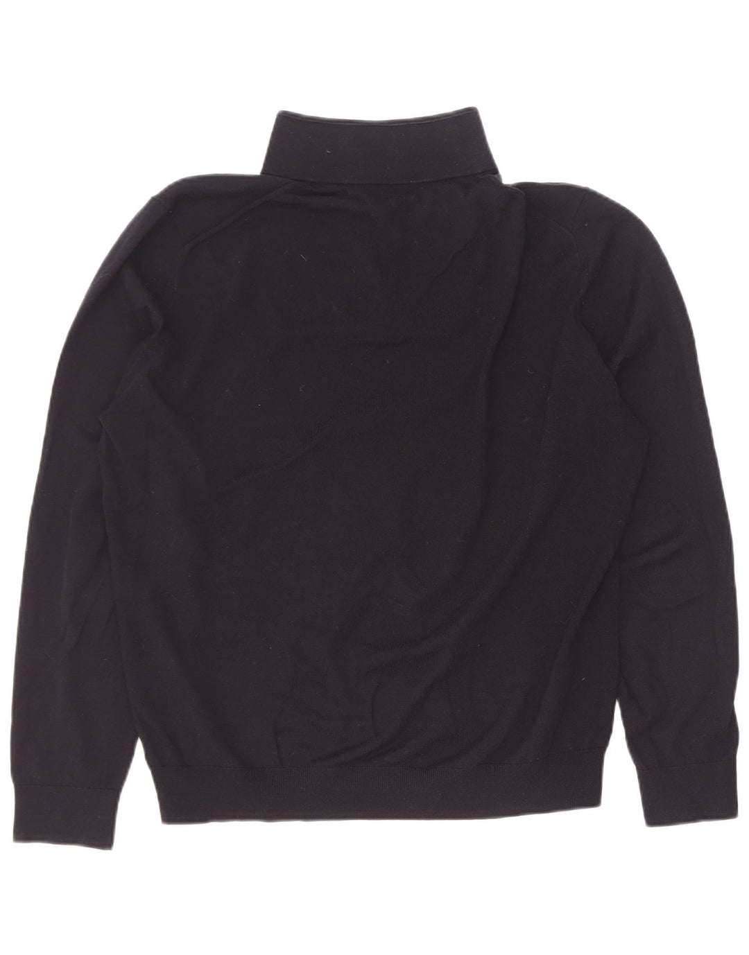 Pulover Reiss pentru bărbați, cu fermoar și gât, XL, lână neagră