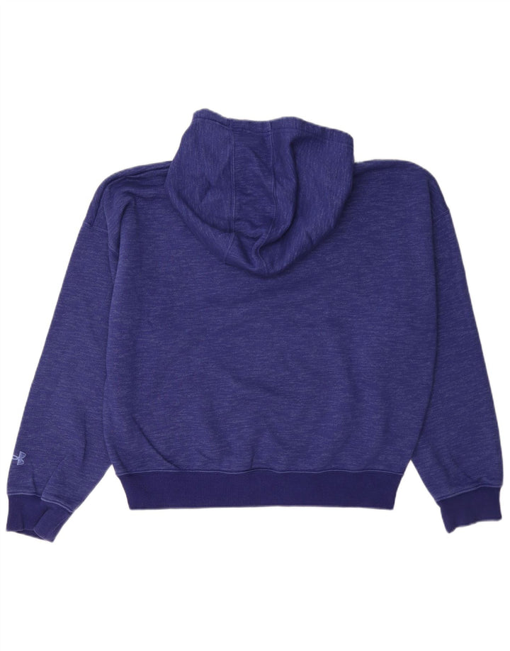 Pulover supradimensionat cu glugă Under Armour pentru femei UK 14 Medium Bleumarin