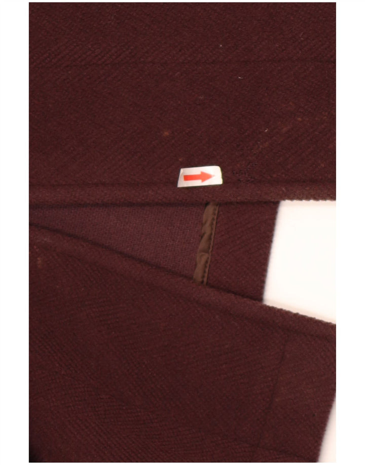 Corneliani Duffle Coat supradimensionat pentru femei cu glugă IT 43 mare maro