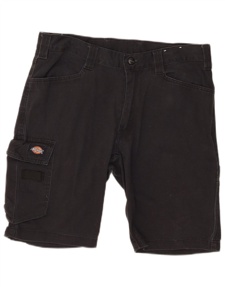 Pantaloni scurți cargo Dickies pentru bărbați W32 bumbac mediu negru