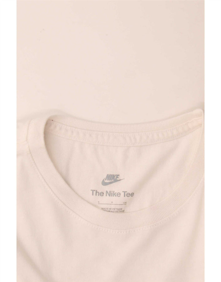 Tricou grafic Nike pentru femei Top UK 10 Small White