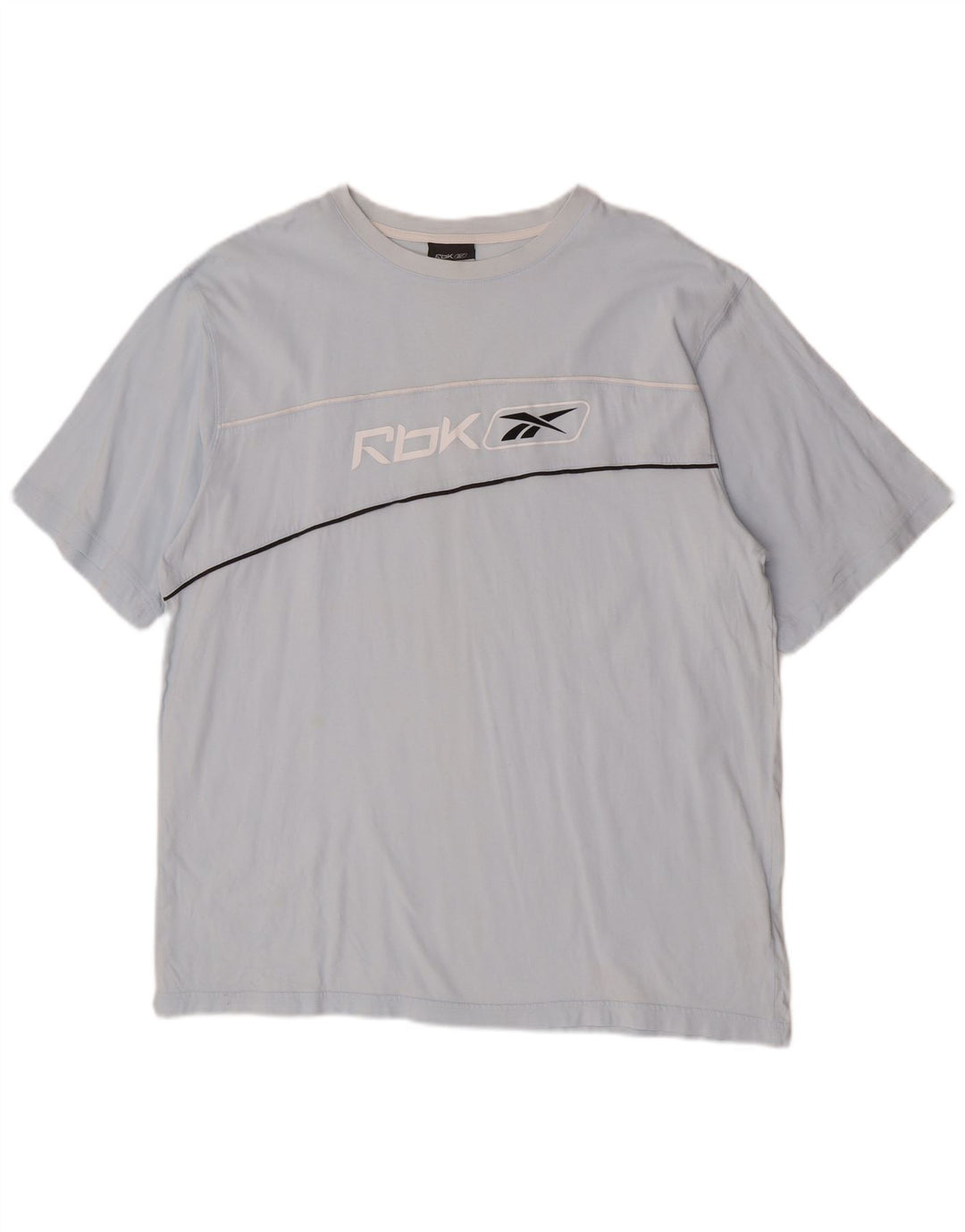 Tricou grafic pentru bărbați Reebok Top 2XL, bumbac, albastru
