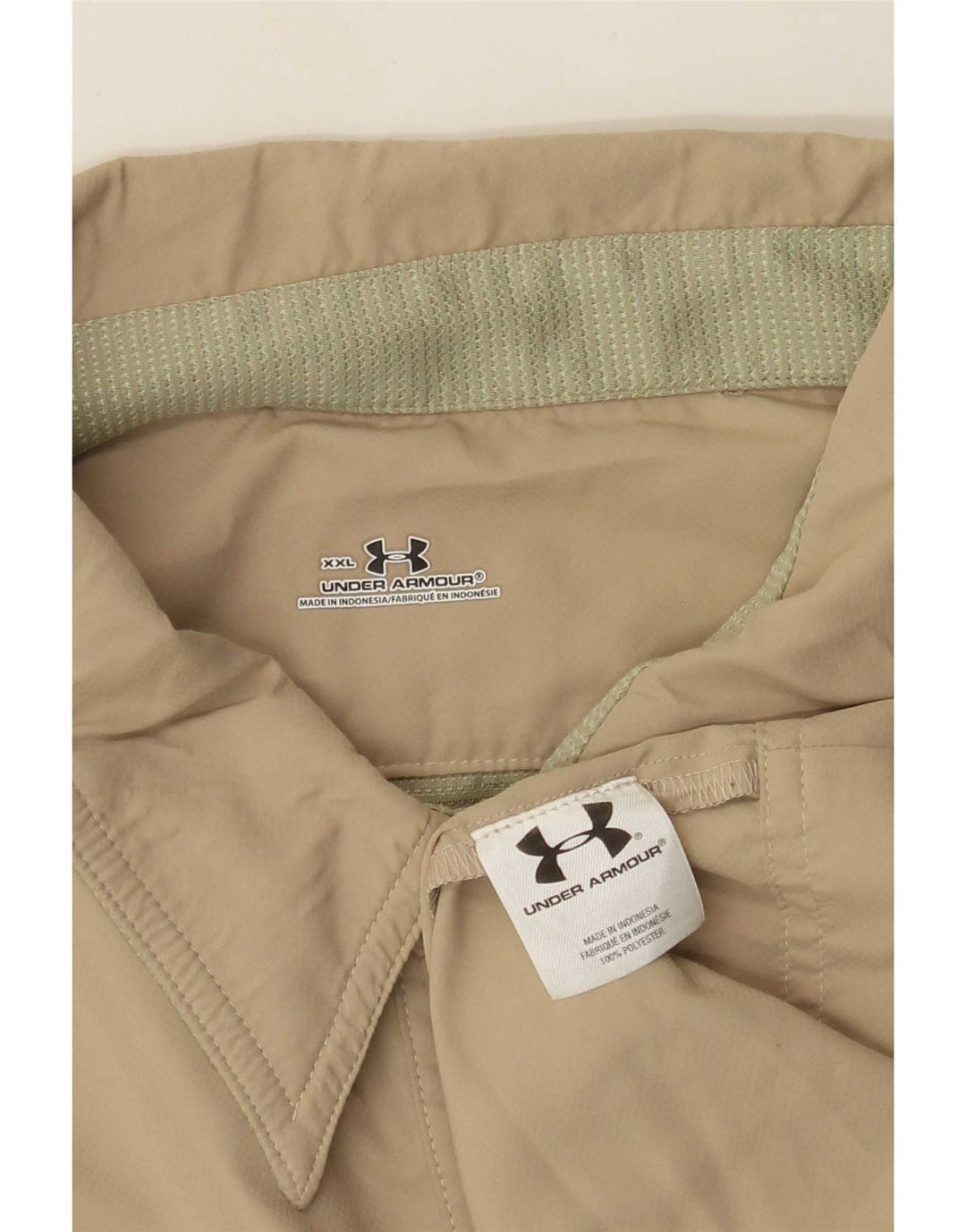 Cămașă pentru bărbați Under Armour 2XL, bej, poliester