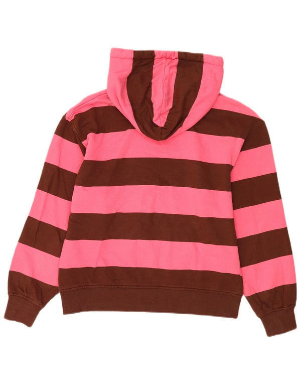 Pulover supradimensionat pentru femei Zara, UK 10, bumbac color bloc, roz mic