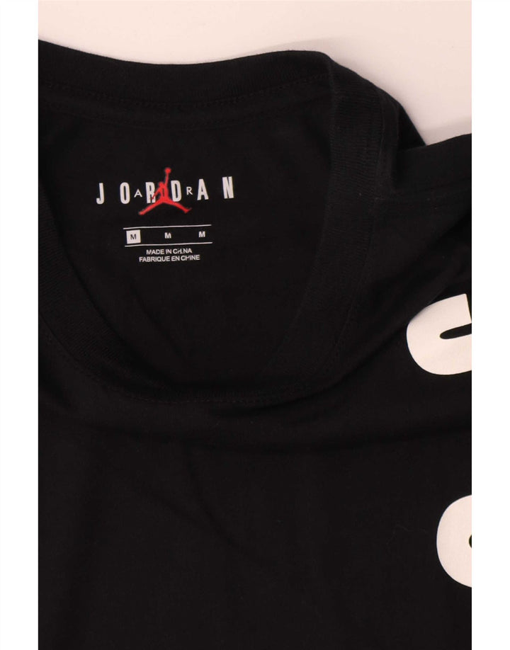 Tricou grafic Jordan pentru bărbați Top mediu din bumbac bleumarin