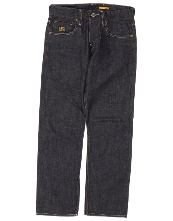 G-STAR Blugi pentru bărbați drepte L30 L30 Bumbac bleumarin