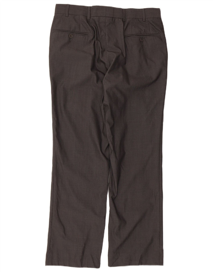 Pantaloni chino drepți Ted Baker pentru bărbați L34 L29 gri