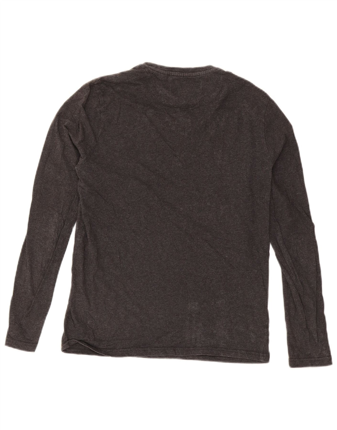 Lyle & Scott Top pentru bărbați cu mânecă lungă XS bumbac gri