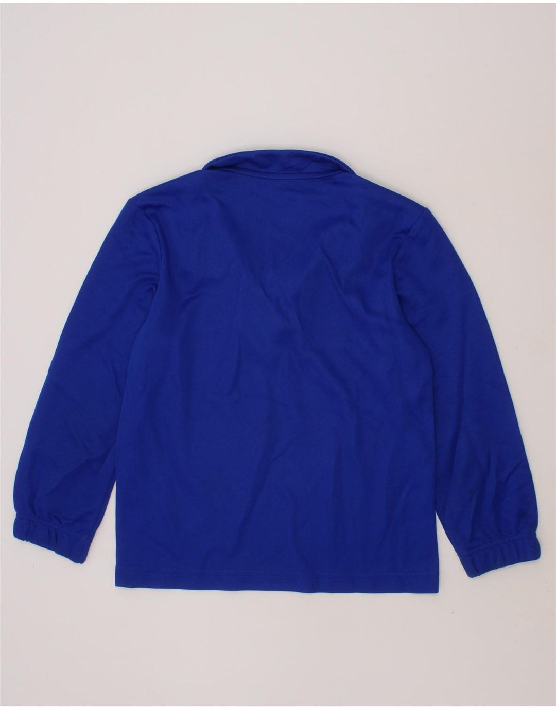 ADIDAS Boys Climalite Graphic Pullover Tracksuit Top 5-6 Years Blue Vintage Adidas and Second-Hand Adidas from Messina Hembry 