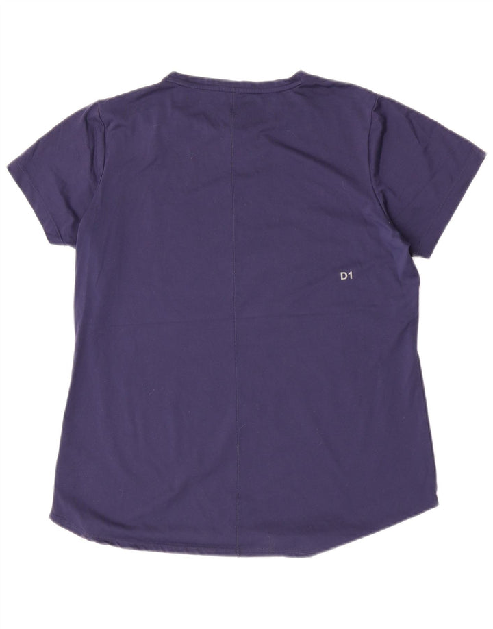 Tricou grafic Asics pentru femei Top UK 16 Large Bleumarin