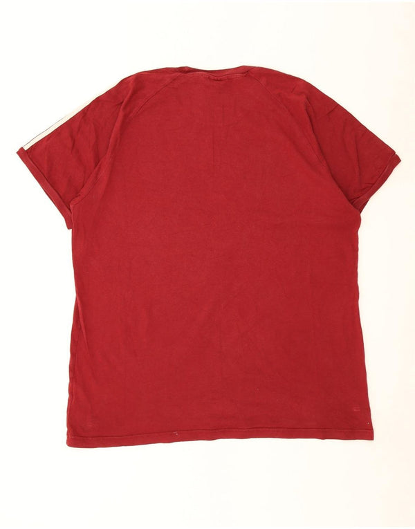 Tricou Bărbați Adidas Top XL Bumbac Roșu
