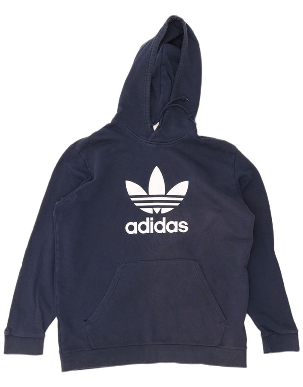 Hanocă grafică Adidas pentru bărbați, XL, bumbac bleumarin