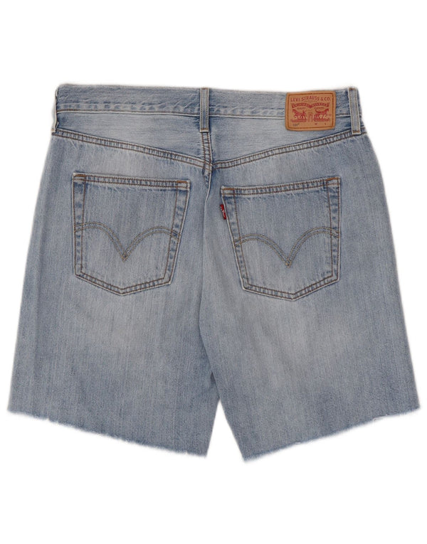 Levi's Mens 501 Denim Shorts W30 Medium Blue Cotton