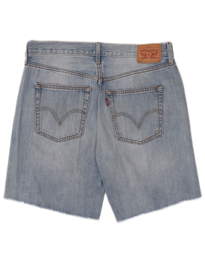 Pantaloni scurți Levi's 501 Denim W30 Medium Blue Bumbac