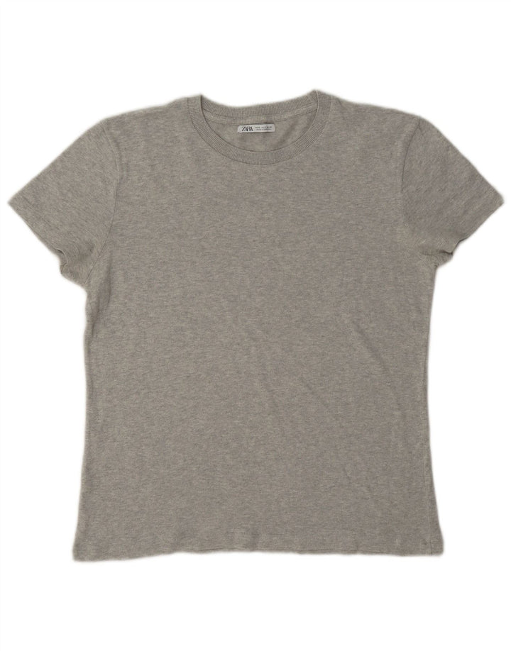 Tricou pentru bărbați Zara Mic Gri