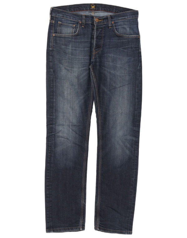 Lee Mens Daren Blugi Slim W33 L31 Albastru Bumbac